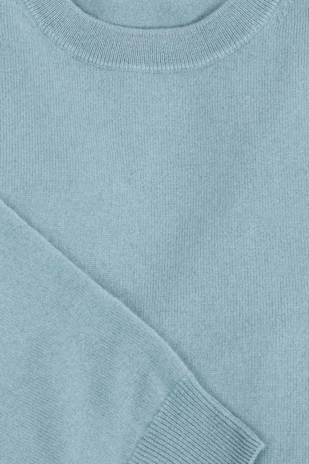 1868 Cashmerepullover mit Rundhals in Slate