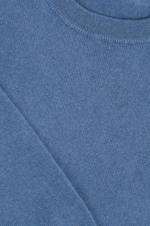 1868 Cashmerepullover mit Rundhals in Sea Side