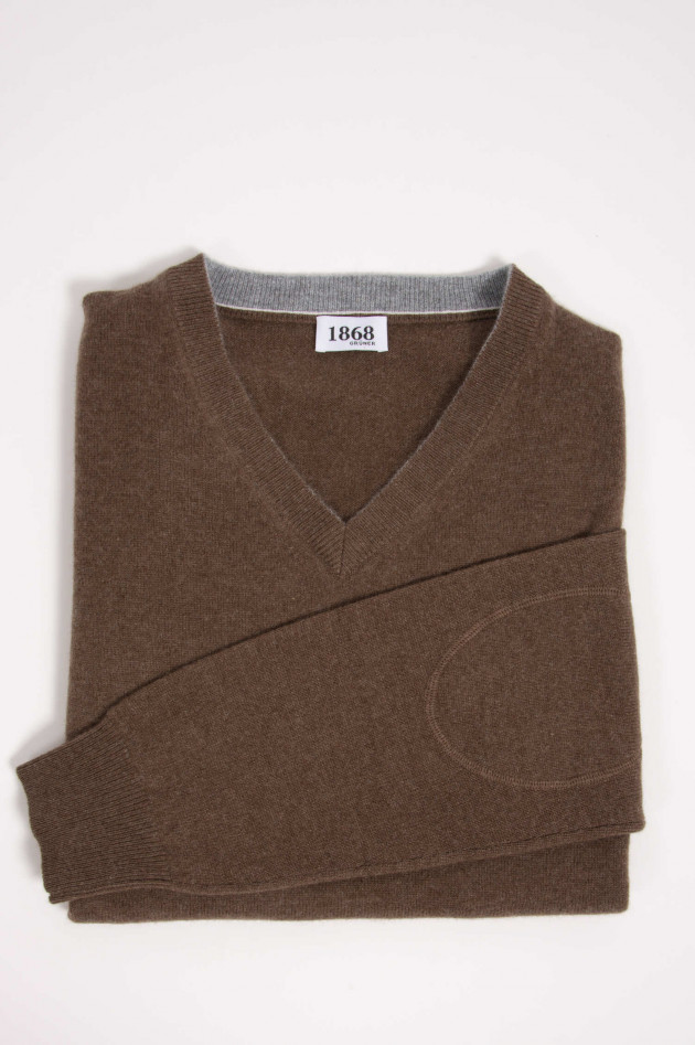 1868 Cashmere Pullover in Maroni