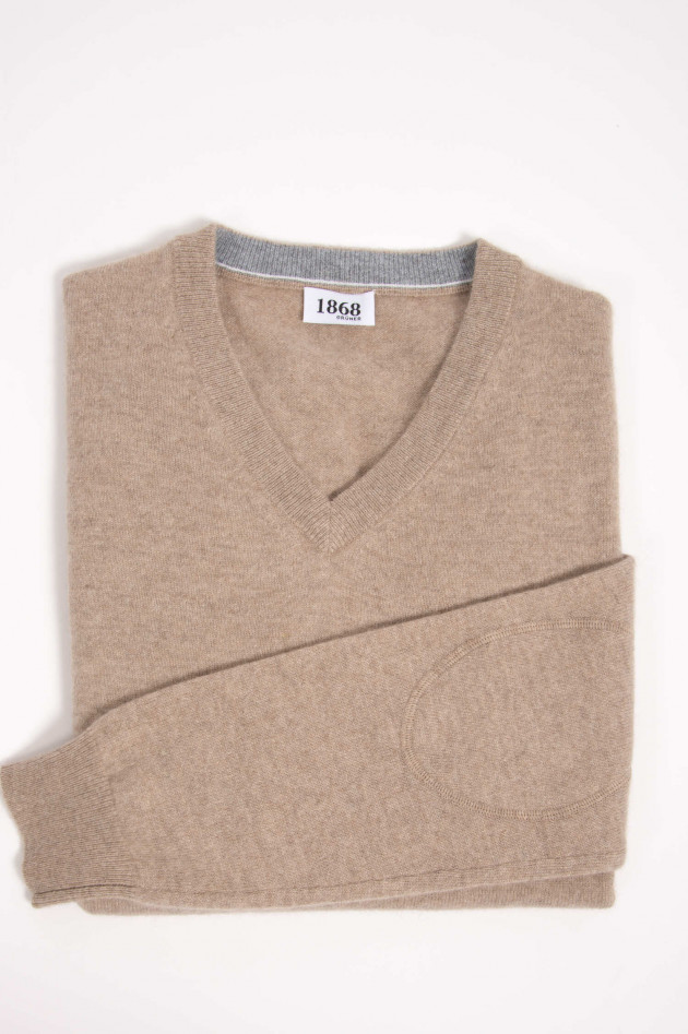 1868 Cashmere Pullover in Beige