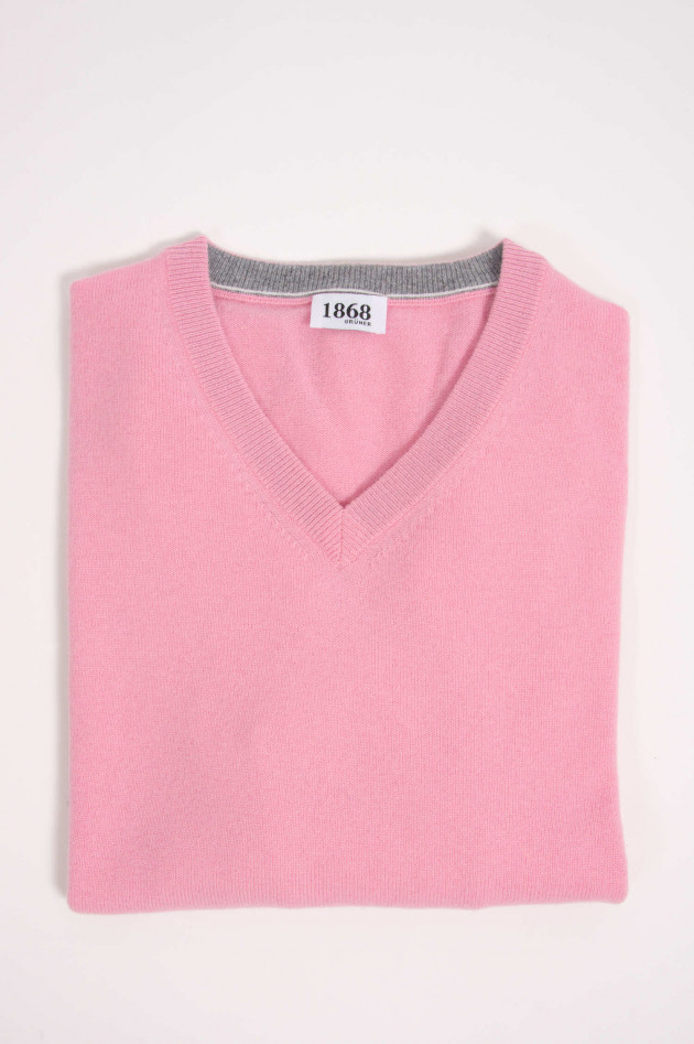 1868 Cashmere Pullover in Rosa