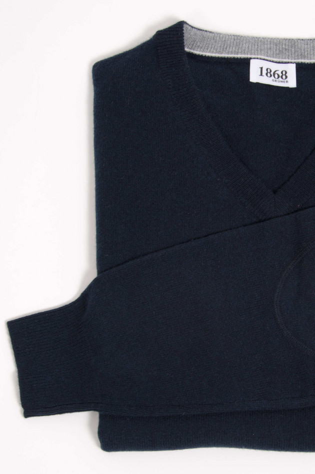 1868 Cashmere Pullover in Navy