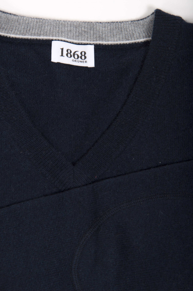 1868 Cashmere Pullover in Navy