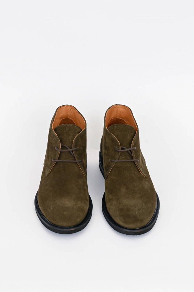 1868 Stiefelette mit Schnürung in Khaki