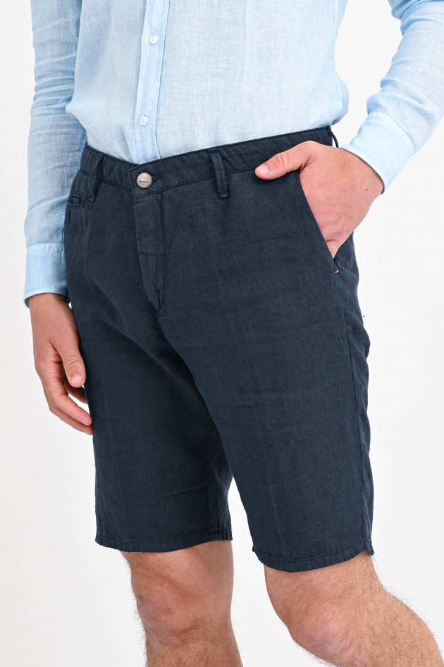 1868 Leinenshorts in Navy