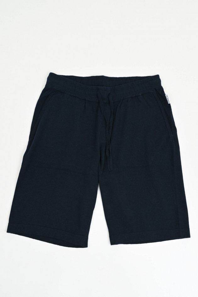 1868 Baumwoll-Mix Short in Marine