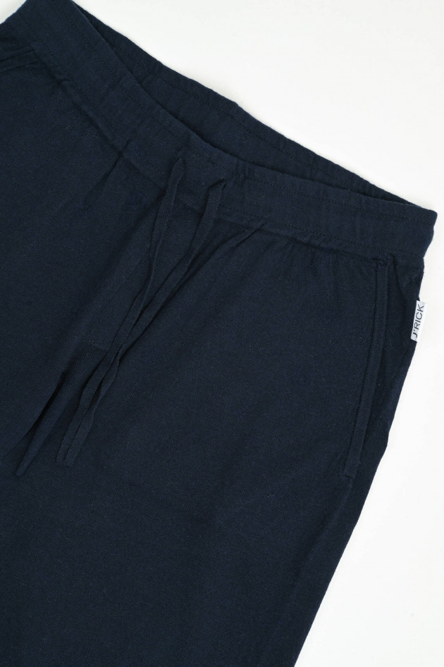 1868 Baumwoll-Mix Short in Marine