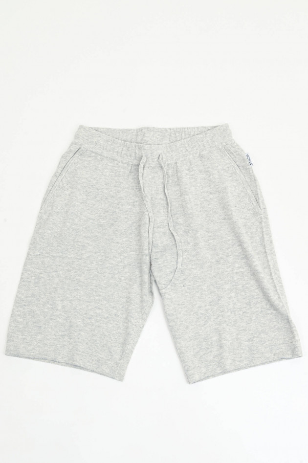 1868 Baumwoll-Miy Shorts in Hellgrau