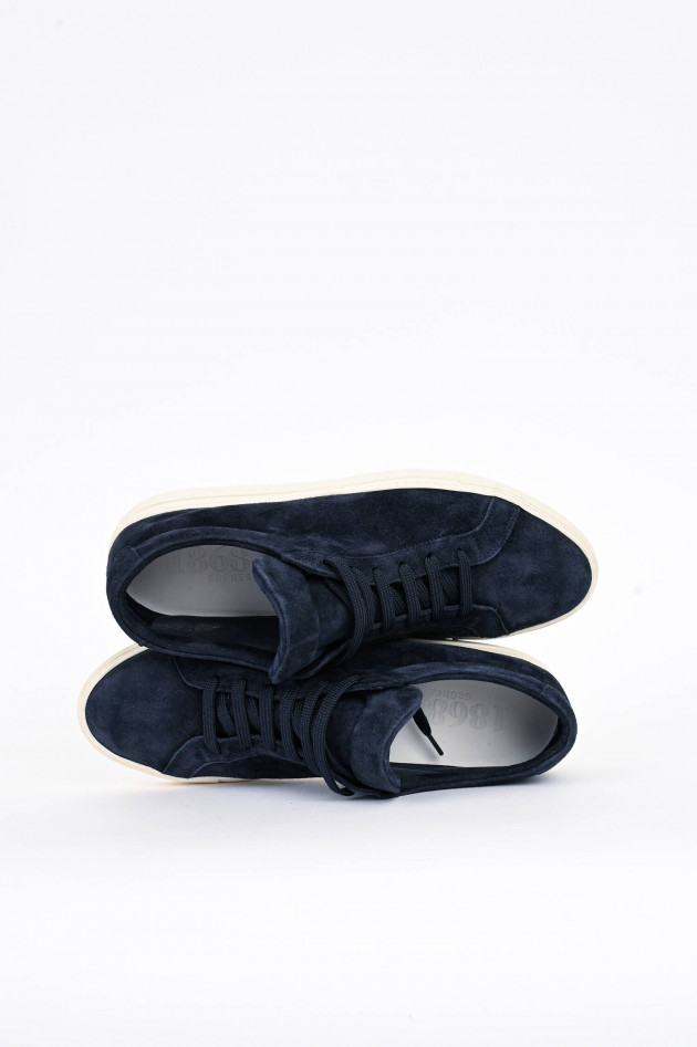 1868 Sneaker aus Veloursleder in Navy