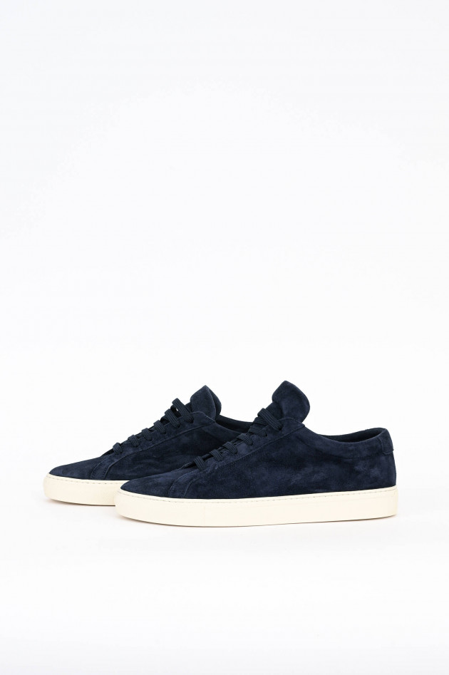 1868 Sneaker aus Veloursleder in Navy