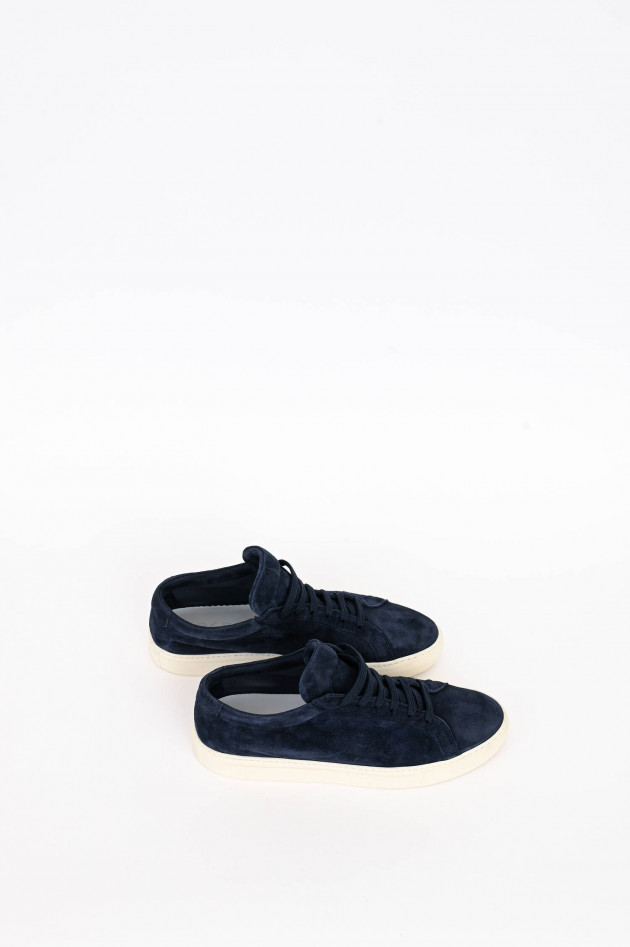 1868 Sneaker aus Veloursleder in Navy