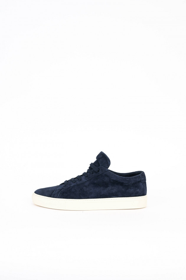 1868 Sneaker aus Veloursleder in Navy