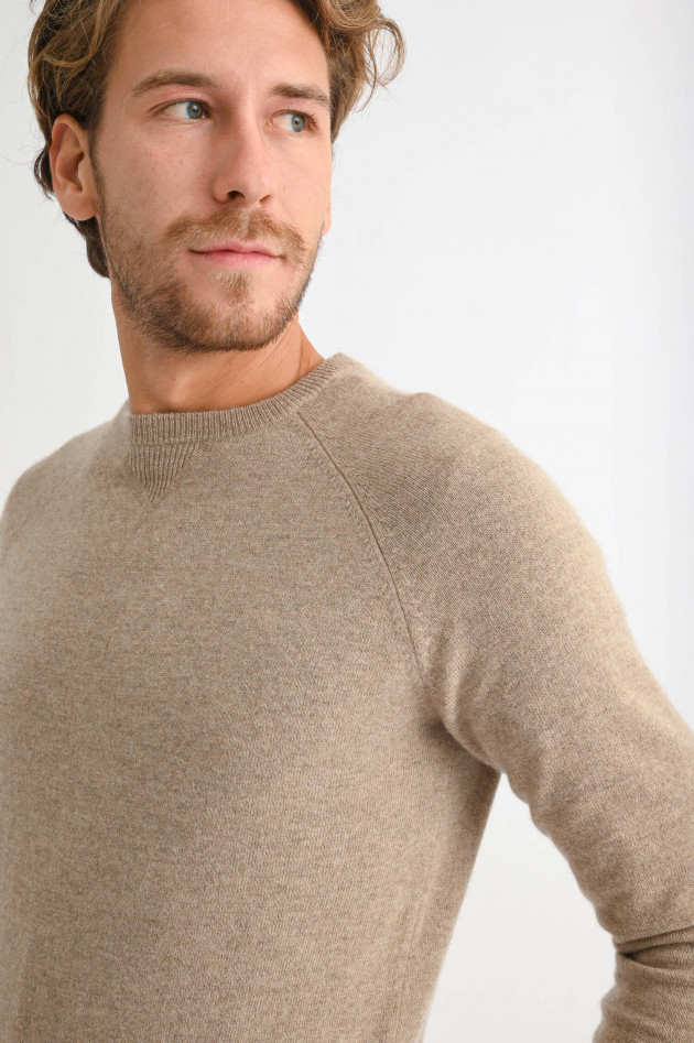 1868 Cashmere Sweater in Taupe
