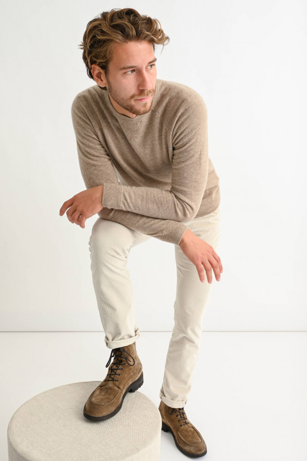 1868 Cashmere Sweater in Taupe