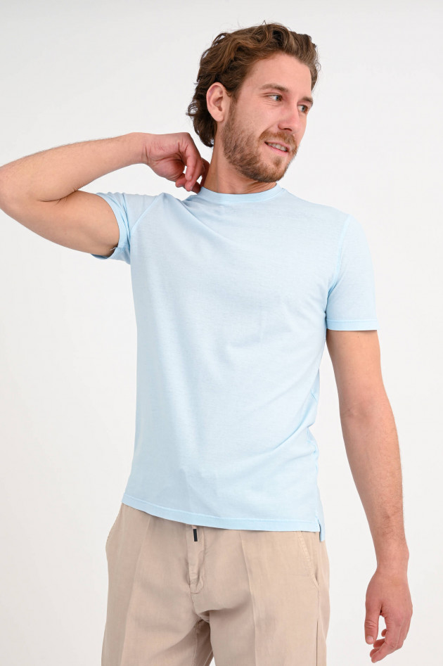 1868 Basic T-Shirt in Hellblau