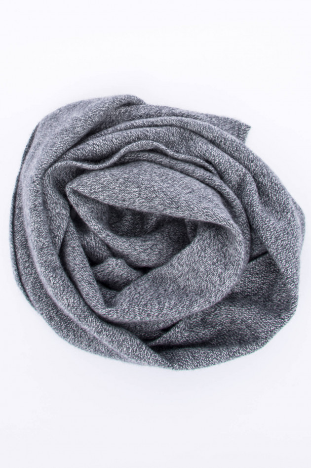 1868 Cashmere Schal Grau meliert