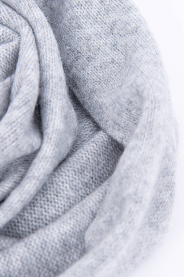 1868 Cashmere Schal in Hellgrau