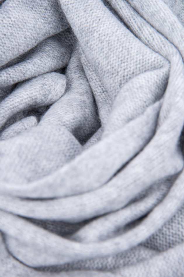 1868 Cashmere Schal in Hellgrau