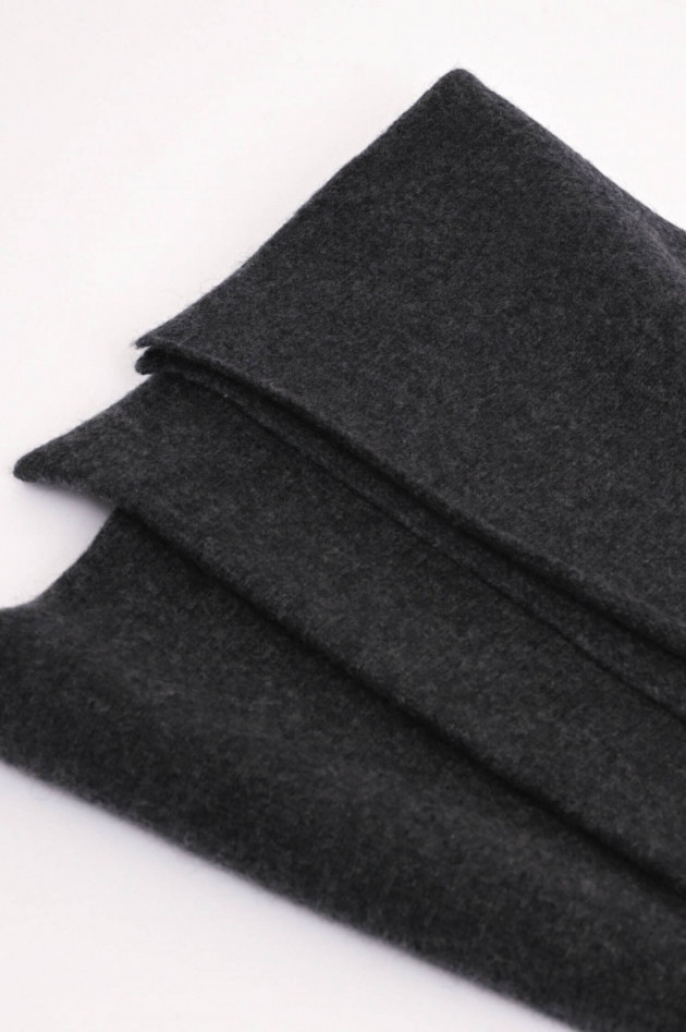 1868 Cashmere Schal in Anthrazit