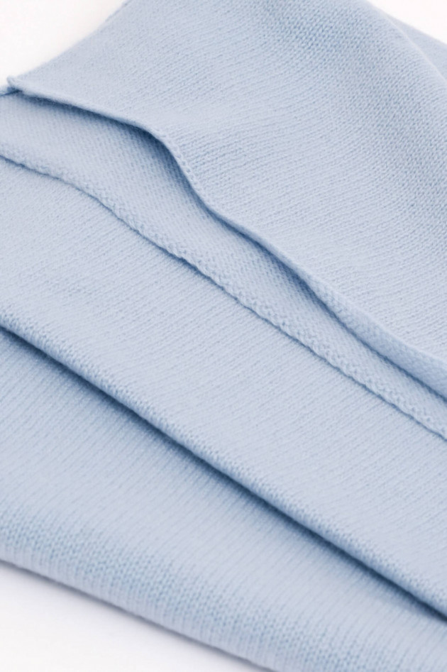 1868 Cashmere Schal in Hellblau