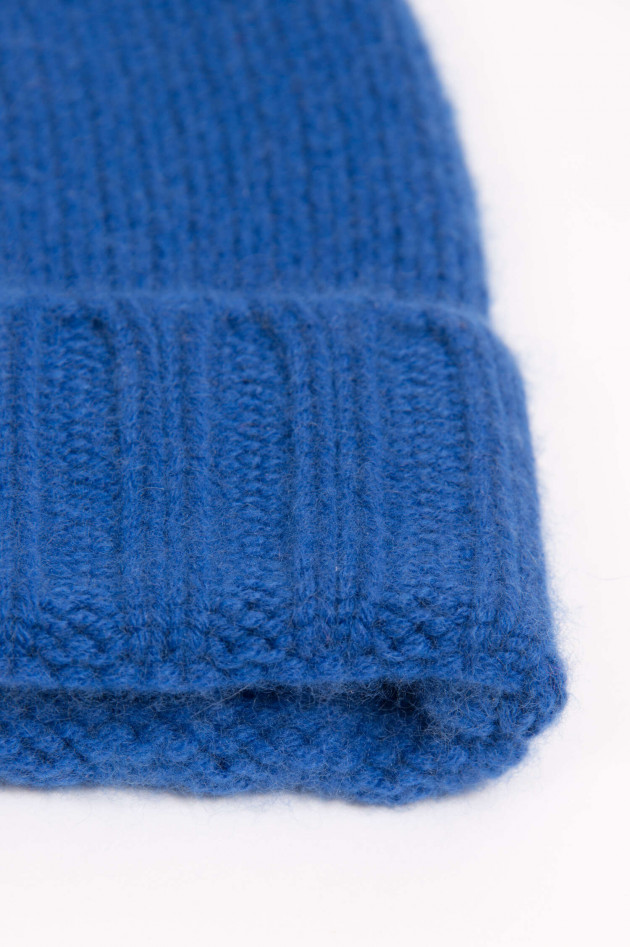 1868 Cashmere Mütze in Royalblau