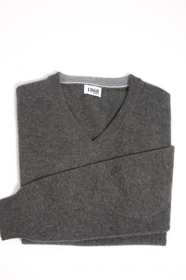 1868 Cashmere Pullover in Anthrazit