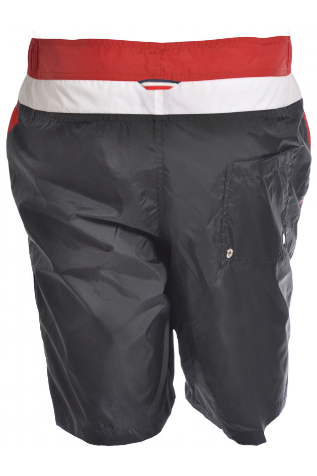 Moncler Badehose Navy/Rot