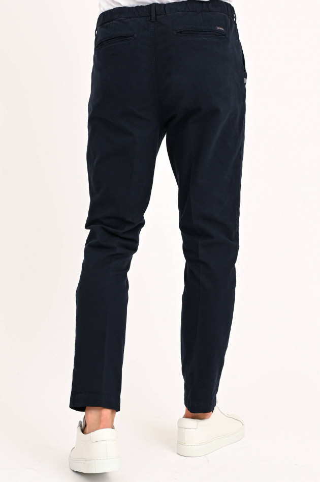 40Weft Chino JOEC aus Baumwollmix in Navy