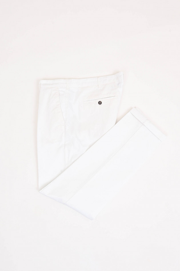 40Weft Baumwollhose LENNY in Weiß