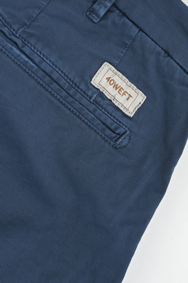 40Weft Chino BILLY in Midnight