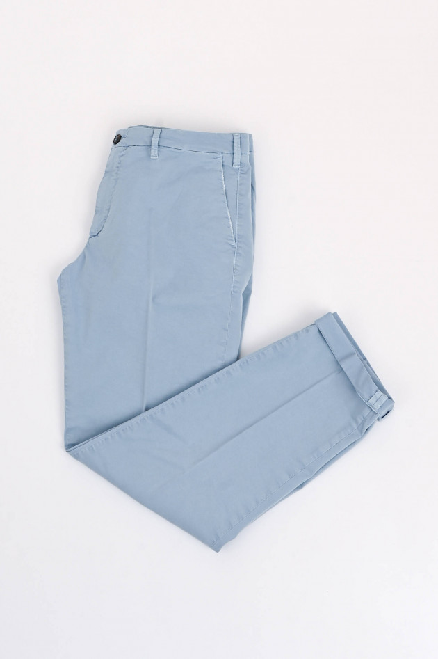 40Weft Slim Fit Chino BILLY in Hellblau