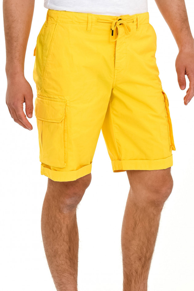 40Weft Cargo Shorts NICKSUN in Gelb