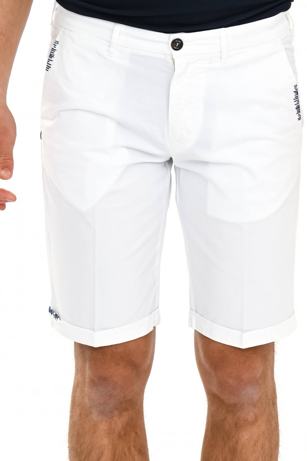 40Weft Shorts LENNYBE in Weiß