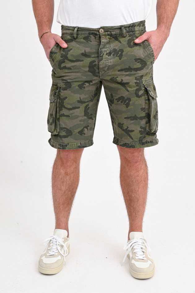 40Weft Cargoshorts NICK in Camouflage