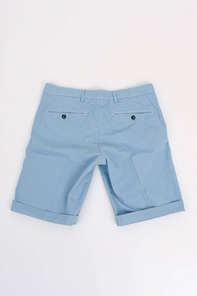 40Weft Bermuda-Shorts aus Baumwolle in Hellblau