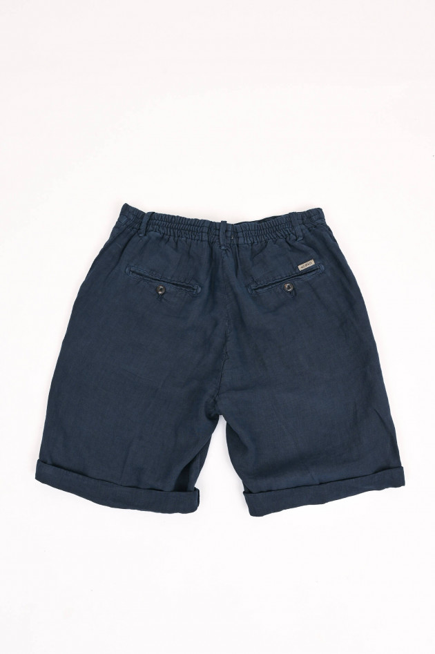 40Weft Leinen-Shorts COACHBE in Navy