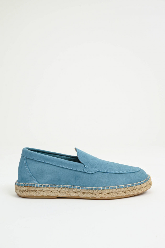 Abarca Mokassin LISO SERRAJE in Navy