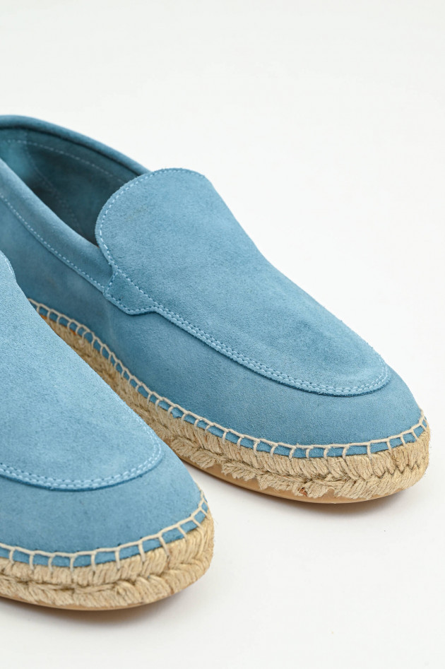 Abarca Mokassin LISO SERRAJE in Navy