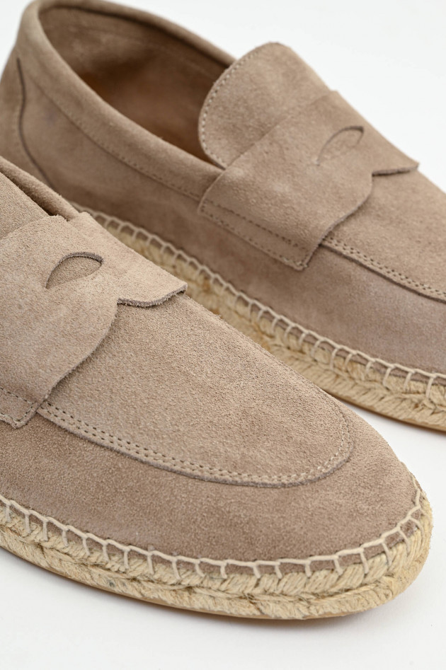 Abarca Mokassin SERRAJE in Taupe