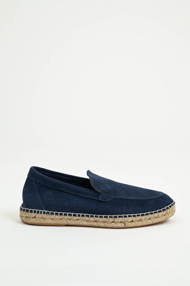 Abarca Mokassin LISO SERRAJE in Navy