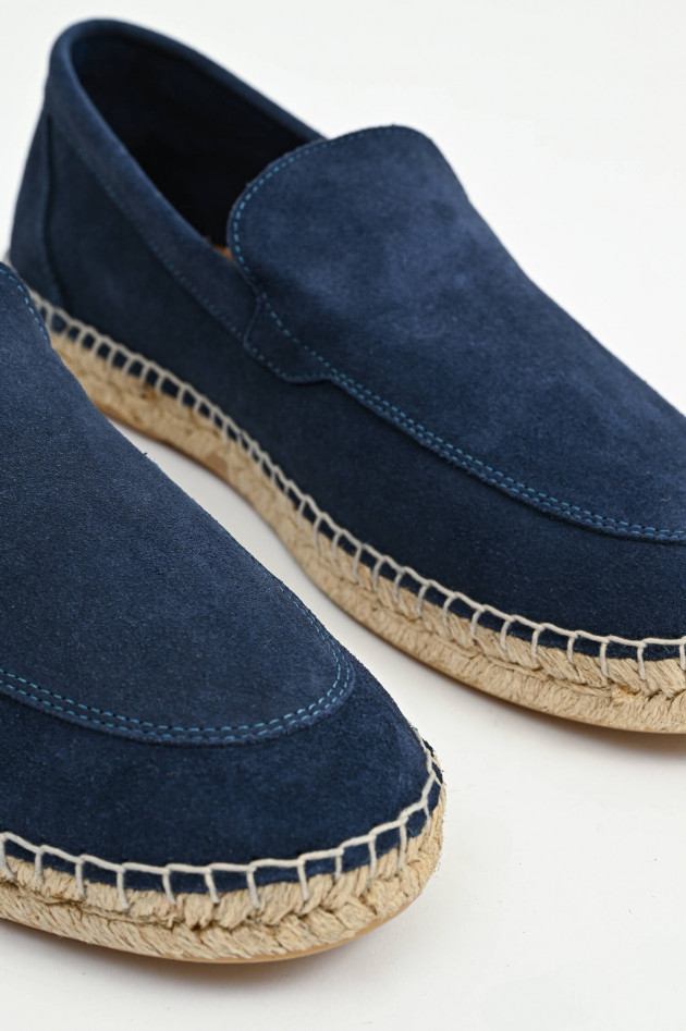 Abarca Mokassin LISO SERRAJE in Navy