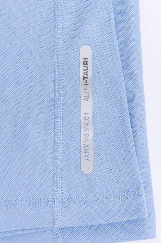 AlphaTauri Poloshirt JANX in Hellblau