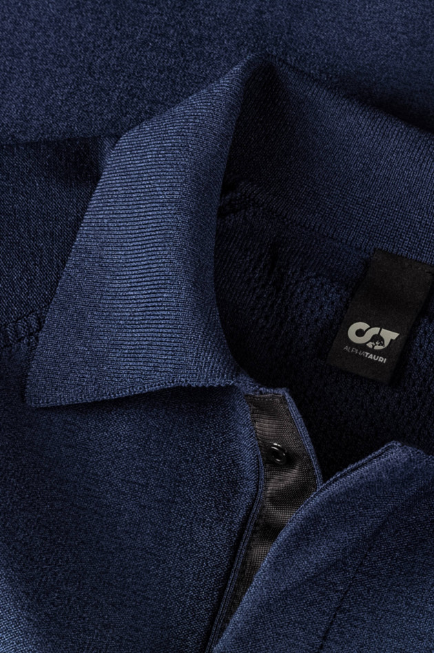 AlphaTauri Technical Polo FENZI in Navy