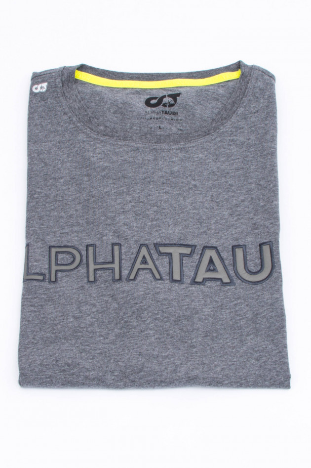 AlphaTauri T-Shirt JANOS in Mittelgrau