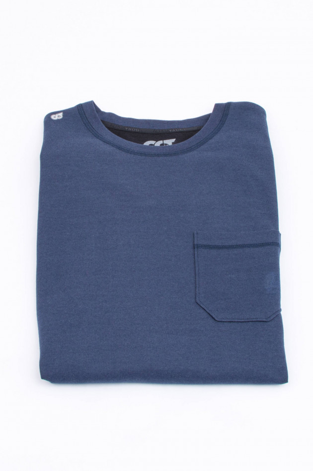 AlphaTauri Longsleeve JIQUA in Graublau