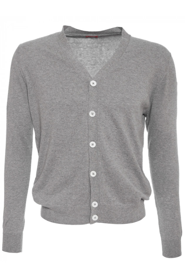 Strickjacke Grau