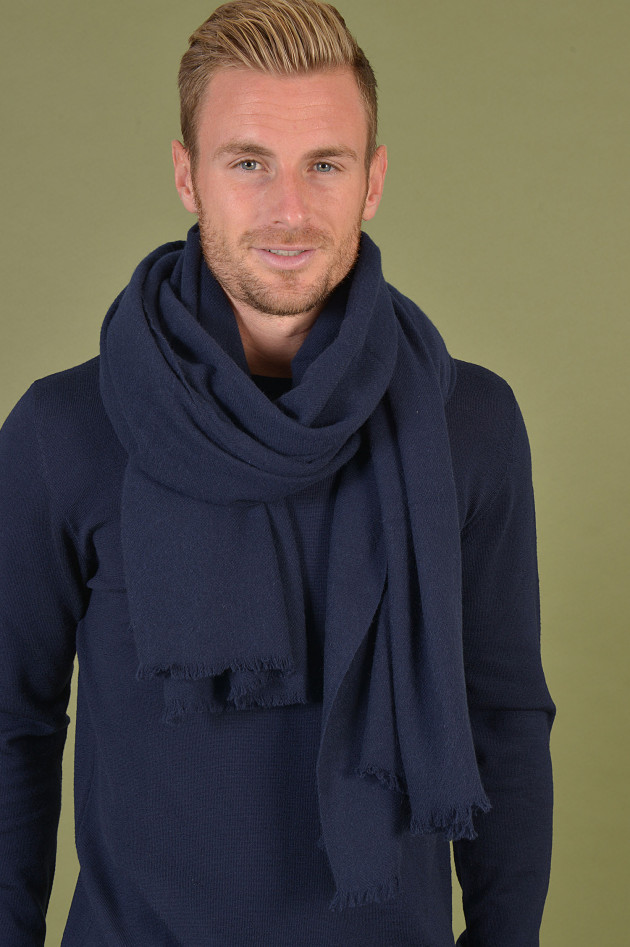 andrea's 1947 Schal aus Cashmere in Blau