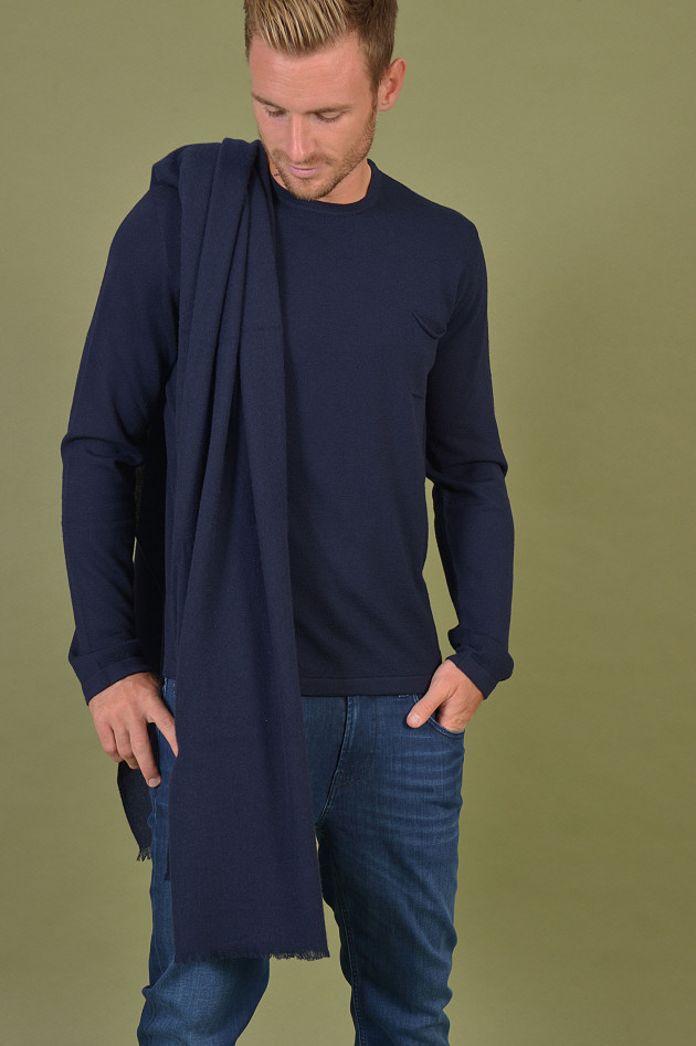 andrea's 1947 Schal aus Cashmere in Blau