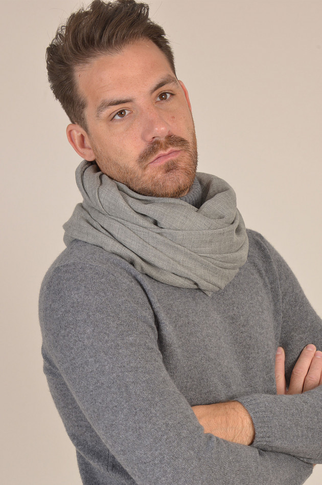 andrea's 1947 Schal aus Cashmere in Grau
