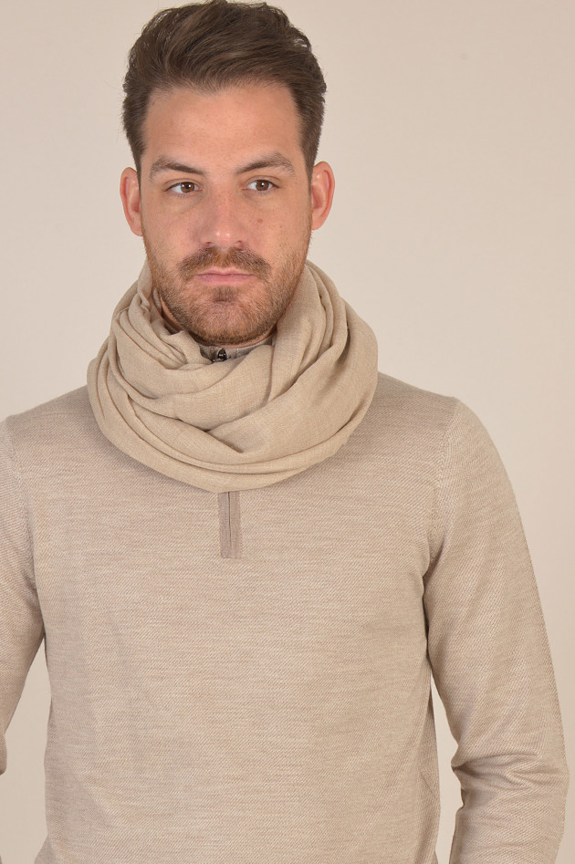 andrea's 1947 Schal aus Cashmere in Beige